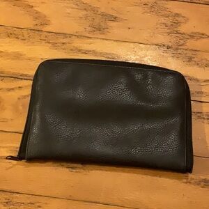 Black Leather Men's Bag